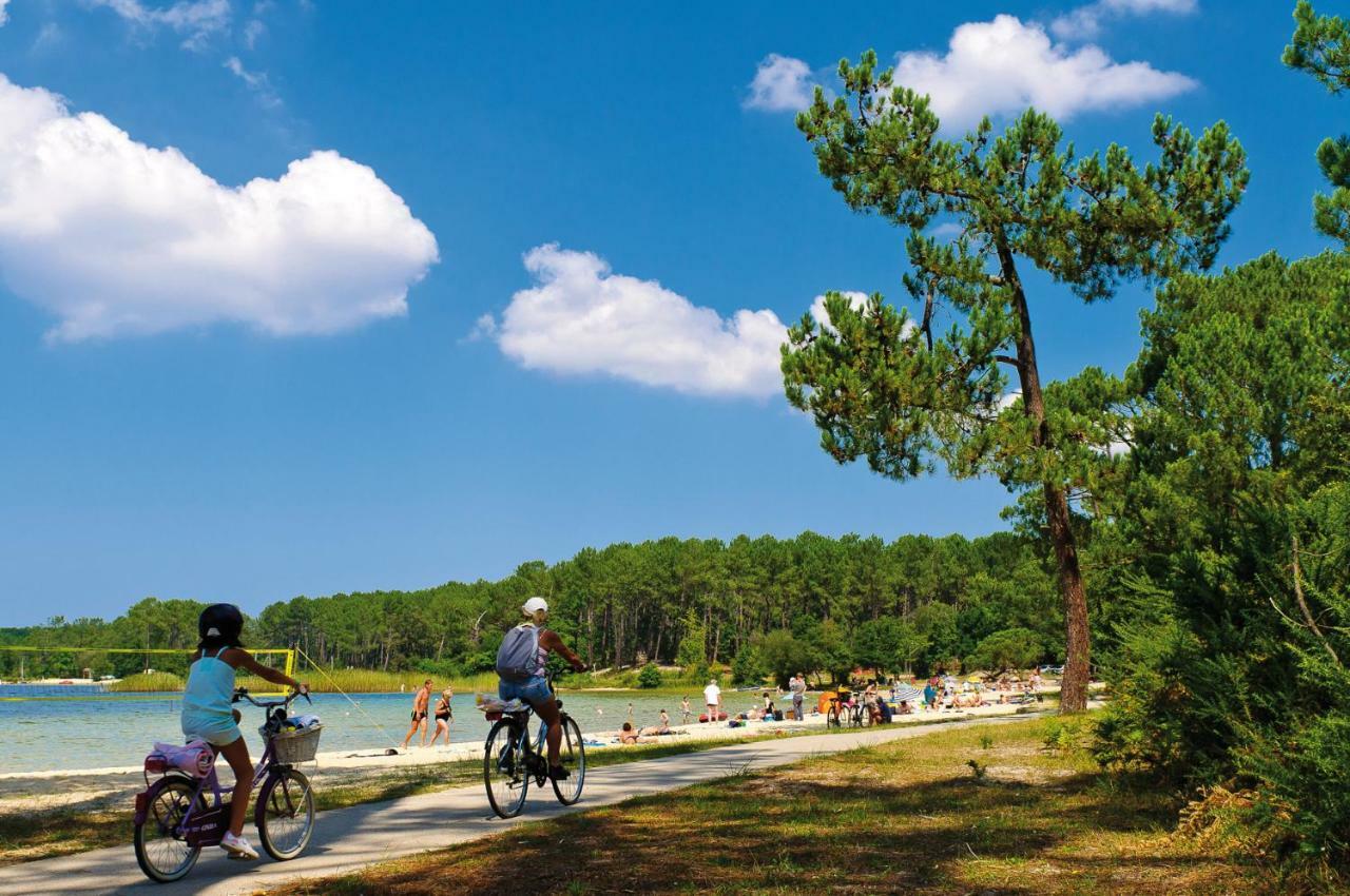 Mobile Home Ht De Gamme Climatise Dans Le Camping **** De La Reserve Gastes Экстерьер фото