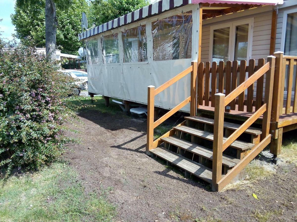 Mobile Home Ht De Gamme Climatise Dans Le Camping **** De La Reserve Gastes Экстерьер фото
